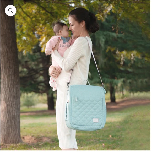 💋 4 FOR $50 /SUNVENO Portable Folding Backpack Baby Changing Bag (NEW) - Picture 13 of 13